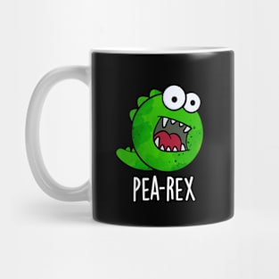 Pea Rex Funny Dinosaur Veggie TRex Pun Mug